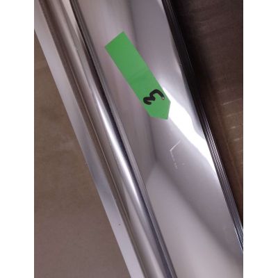 Outlet - Omnires Kingston parawan nawannowy 70 cm profil chrom/szkło przezroczyste XHE85CRTR