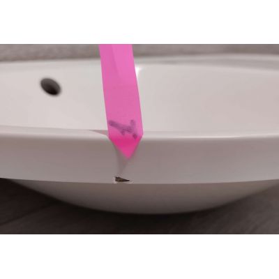 Outlet - Ravak Avocado umywalka 85x45 cm prawa biała XJ1P1100000