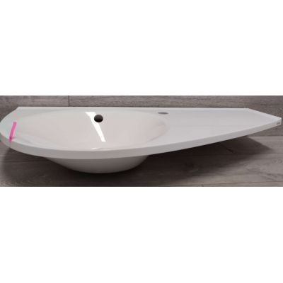 Outlet - Ravak Avocado umywalka 85x45 cm prawa biała XJ1P1100000