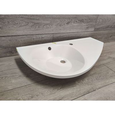 Outlet - Ravak Avocado umywalka 85x45 cm prawa biała XJ1P1100000