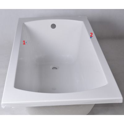 Outlet - Koło Perfect wanna prostokątna 140x70 cm biała XWP1040000