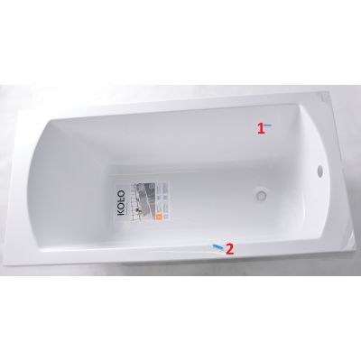 Outlet - Koło Perfect wanna prostokątna 140x70 cm biała XWP1040000