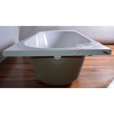 Outlet - Koło Opal Plus wanna prostokątna 140x70 cm biała XWP1240000