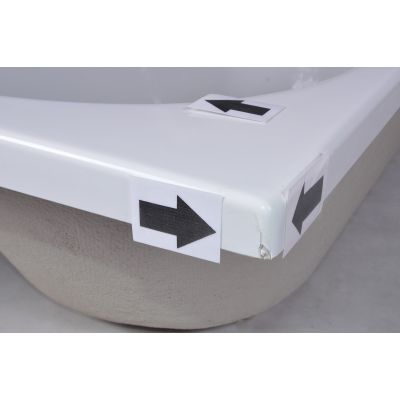 Outlet - Koło Opal Plus wanna prostokątna 160x70 cm biała XWP1260000