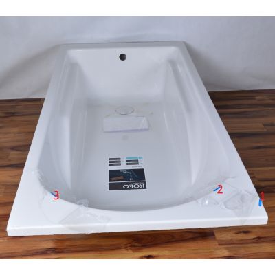 Outlet - Koło Comfort Plus wanna prostokątna 190x90 cm biała XWP1490000