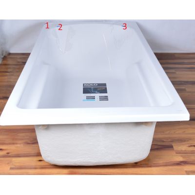 Outlet - Koło Comfort Plus wanna prostokątna 190x90 cm biała XWP1490000