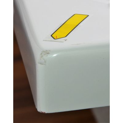 Outlet - Koło Rekord wanna prostokątna 160x70 cm AntiSlide biała XWP1660101