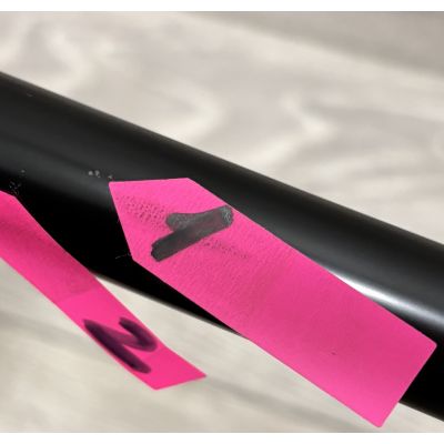 Outlet - Omnires Y bateria umywalkowa podtynkowa czarna Y1215HBL