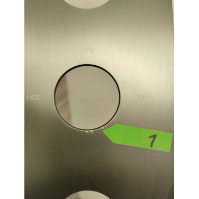 Outlet - Omnires Y bateria wannowo-prysznicowa podtynkowa termostatyczna grafitowa Y1238/KROGR