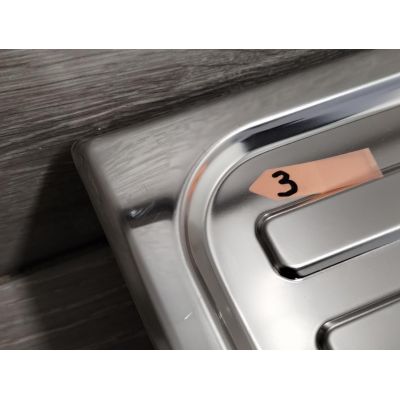 Outlet - Deante Techno zlewozmywak stalowy 116,5x50 cm satyna ZEU0210