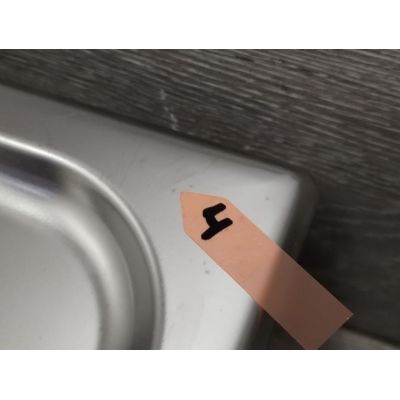 Outlet - Deante Techno zlewozmywak stalowy 116,5x50 cm satyna ZEU0210