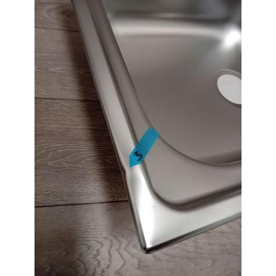 Outlet - Deante Xylo zlewozmywak stalowy 78x50 cm satyna ZEX011B