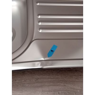 Outlet - Deante Xylo zlewozmywak stalowy 78x50 cm satyna ZEX011B