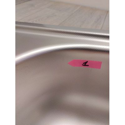 Outlet - Deante Xylo zlewozmywak stalowy 62x44 cm dekor ZEX3503