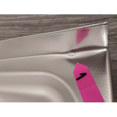 Outlet - Deante Tango zlewozmywak stalowy 80x50 cm nakładany stal dekor ZM5311L