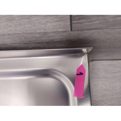 Outlet - Deante Tango zlewozmywak stalowy 80x60 cm nakładany stal dekor ZM6311L