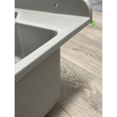 Outlet - Deante Garden komora gospodarcza 61,7x45 cm tworzywo/tekstura granitowa szary mat ZYT310B