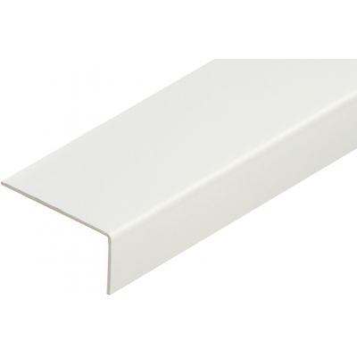 Cezar profil ochronny kątownik 40x20 mm różnoramienny PVC 275 cm biały 644375