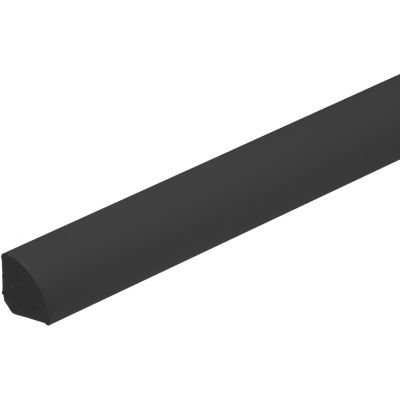 Cezar profil wykończeniowy ćwierćwałek 13x13 mm PVC 250 cm czarny 660122
