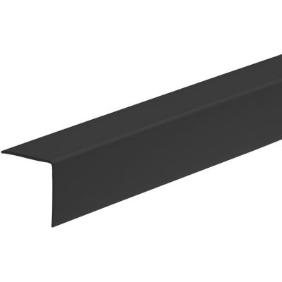 Cezar profil ochronny kątownik 20x20 mm równoramienny PVC 275 cm czarny 676345