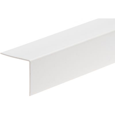 Cezar profil ochronny kątownik 40x40 mm równoramienny PVC 275 cm biały 676468