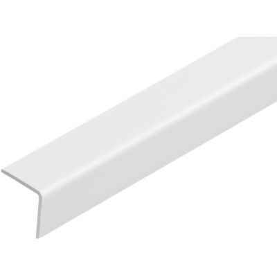 Cezar profil ochronny kątownik 15x15 mm równoramienny PVC 275 cm biały 679995