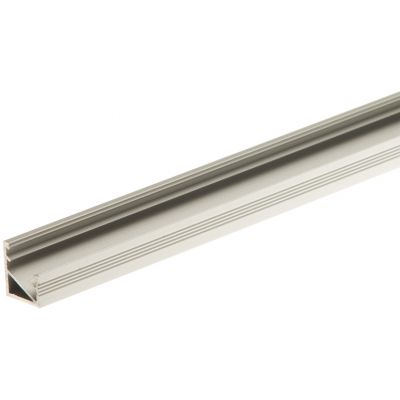 Cezar profil aluminiowy do taśmy LED kątowy 14x16,5 mm 200 cm srebrny 863479
