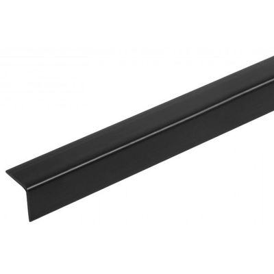 Cezar profil ochronny kątownik 15x15 mm równoramienny PVC 200 cm czarny 868092