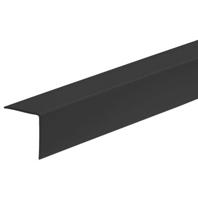 Cezar profil ochronny kątownik 20x20 mm równoramienny PVC 200 cm czarny 868108
