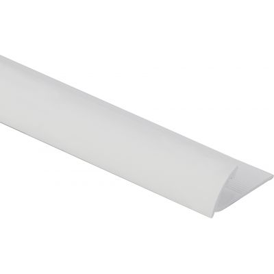 Salag profil zewnętrzny do glazury 8 mm/250 cm biały 018001