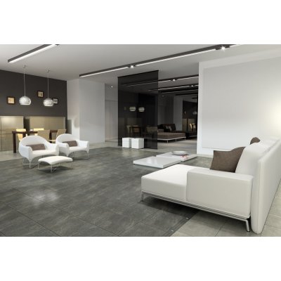 Ceramika Gres Storm płytka podłogowa gresowa Grafit lappato 29,7x59,7