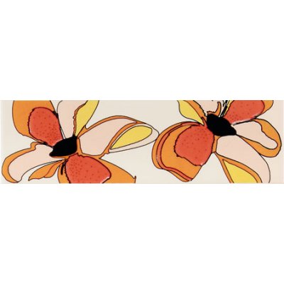 Domino Arco listwa ścienna pomarańcz 1 25x7,4