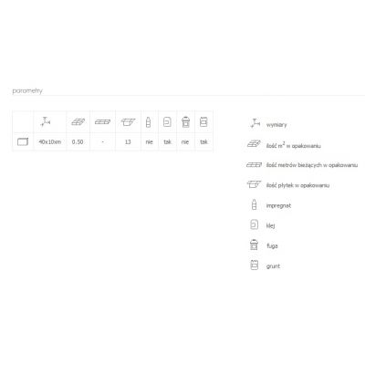 Incana Blocco płytka elewacyjna Arctic