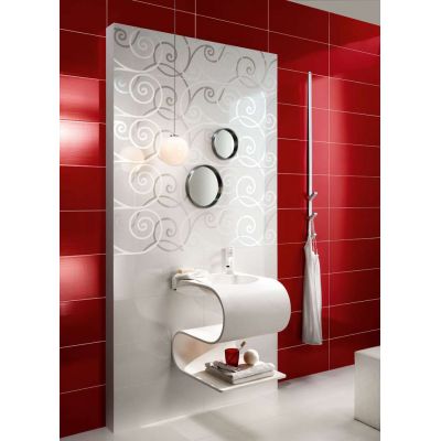 NovaBell Paint płytka ścienna 25x60 White PAW86RT