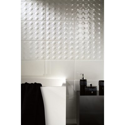 NovaBell York mozaika ścienna 30x30 Bianco/Nero YRW899