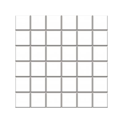 Paradyż Altea-Albir mozaika ścienno-podłogowa Altea Bianco 30x30 (4,8x4,8)