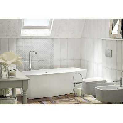 Paradyż Antico dekoracja ścienna Red inserto B 20x60