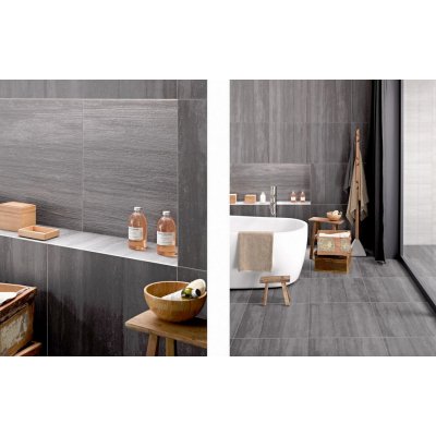 Paradyż Explorer płytka podłogowa Grafit struktura 59,8x59,8^