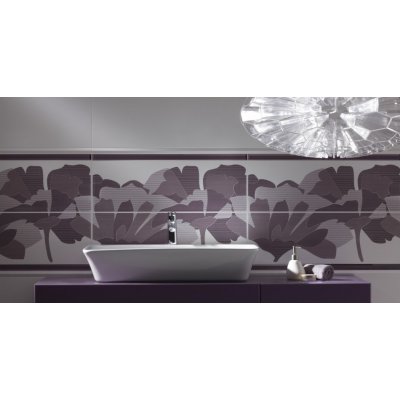 Paradyż Indy by May Way płytka ścienna Indy Viola Struktura 25x75