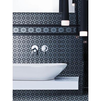 Paradyż Piumetta listwa ścienna Nero A 7x59,5