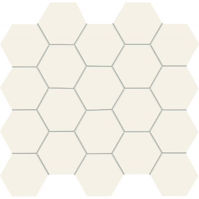 Tubądzin All in white mozaika ścienna / white 28,2x30,6