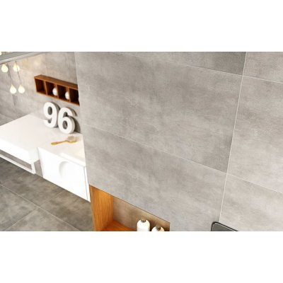 Paradyż Tecniq płytka podłogowa Silver mat 59,8x59,8