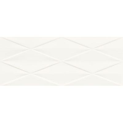 Tubądzin Abisso płytka ścienna White STR 29,8x74,8cm