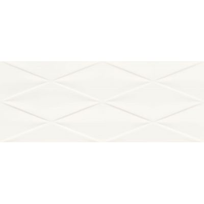 Tubądzin Abisso płytka ścienna White STR 29,8x74,8cm