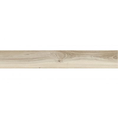 Tubądzin Wood Block płytka podłogowa Beige STR 150x23cm tubBloBeiStr1498x230