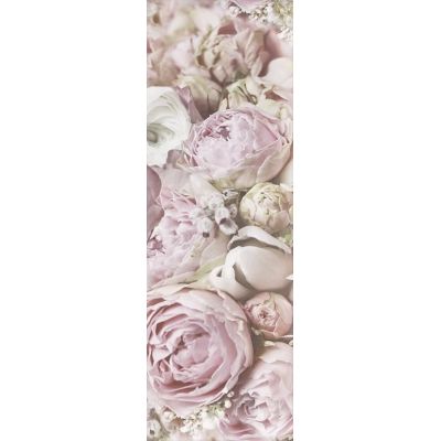 Ceramika Color Glamour Flower B płytka ścienna 25x75 cm połysk