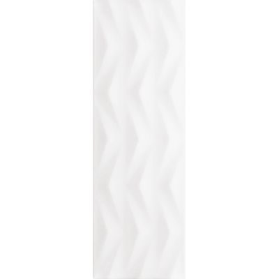 Ceramika Color Java Axis White płytka ścienna 25x75 cm biały połysk