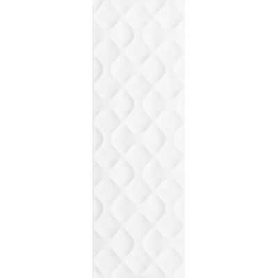Ceramika Color Java Ribbon płytka ścienna 25x75 cm biały połysk