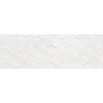 Ceramika Color Polaris Hexagon Light płytka ścienna 25x75 cm biały połysk