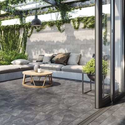 Opoczno Noir grey płytka ścienno-podłogowa 29,7x59,8 cm STR szary mat